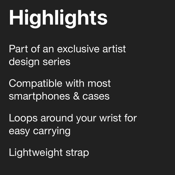 Beaded Phone Strap by Heyday - Picture 6 of 7